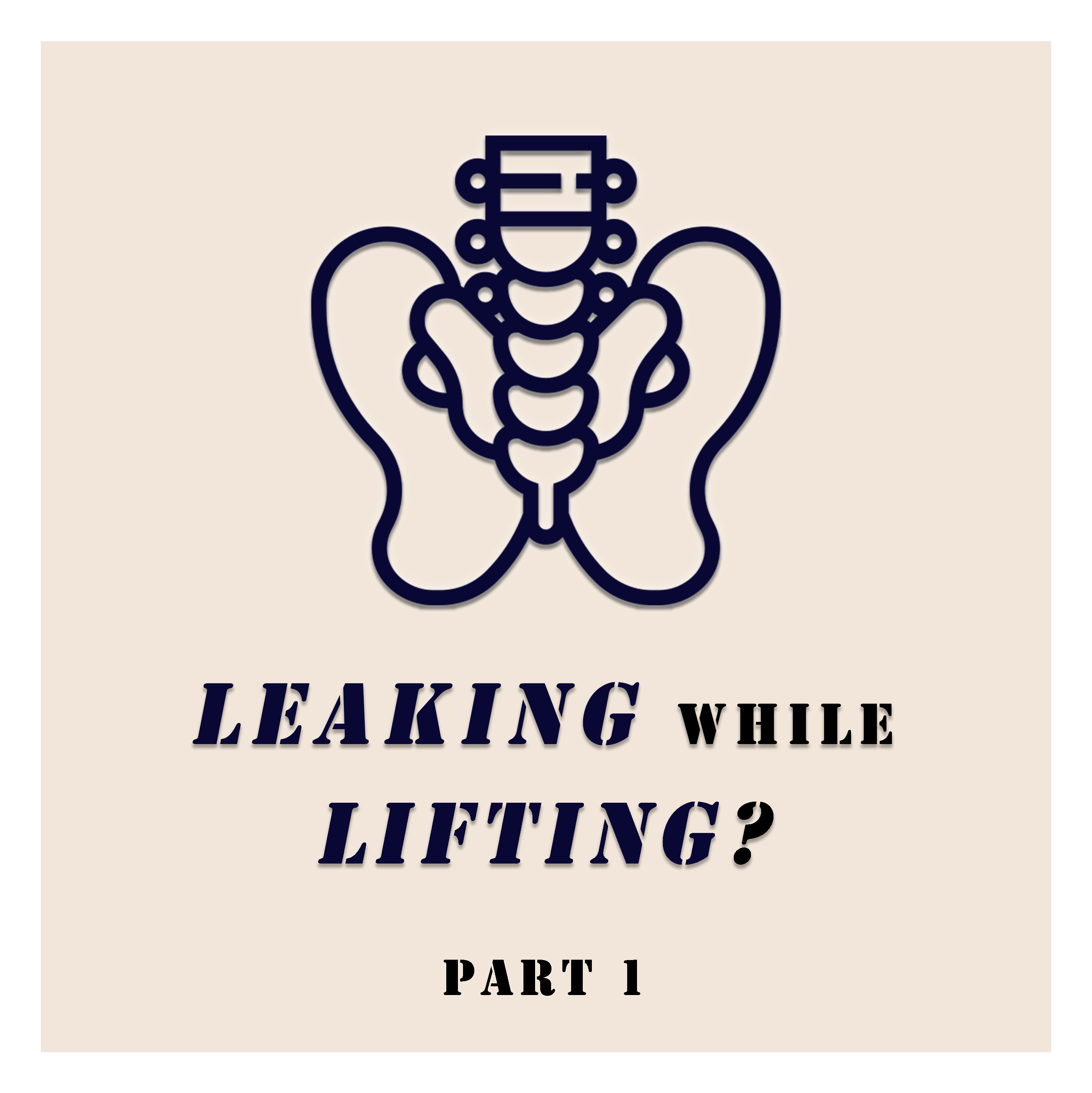 Visual of Leaking While Lifting Article